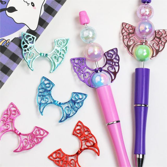 Hollow butterfly wings DIY Bead pen accessories