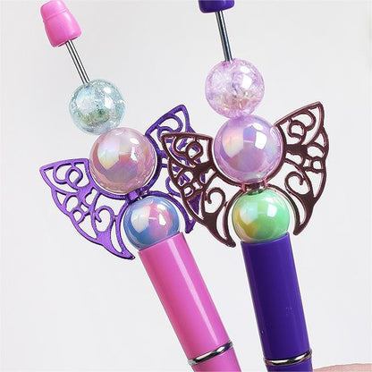 Hollow butterfly wings DIY Bead pen accessories