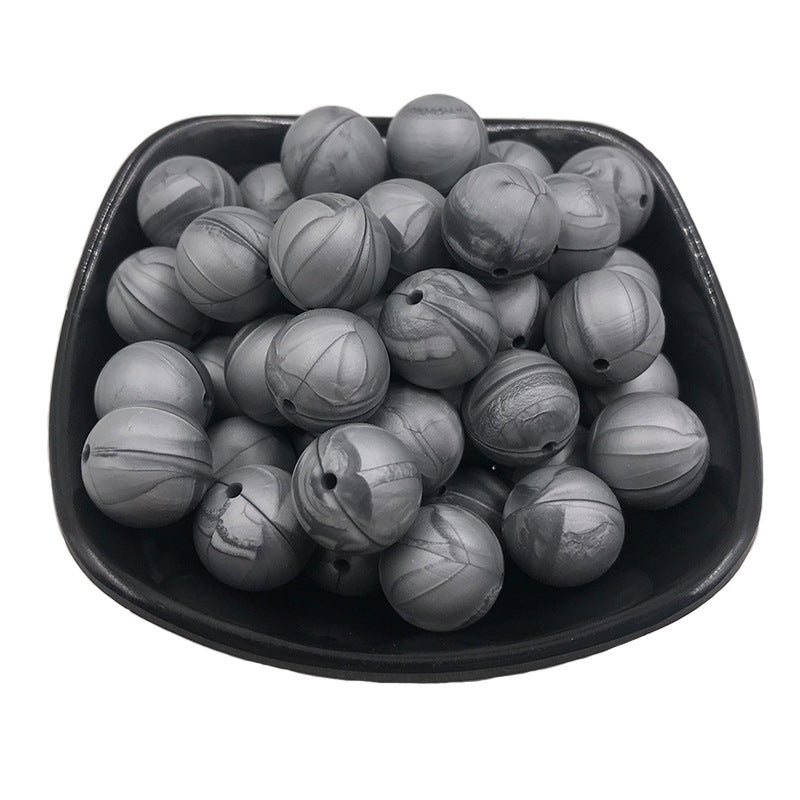 15mm Silicone beads 100pcs