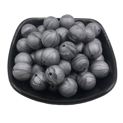 12mm Silicone beads 100pcs