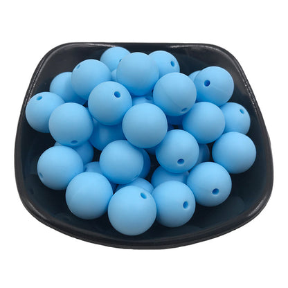 15mm Silicone beads 100pcs