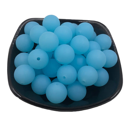 15mm Silicone beads 100pcs