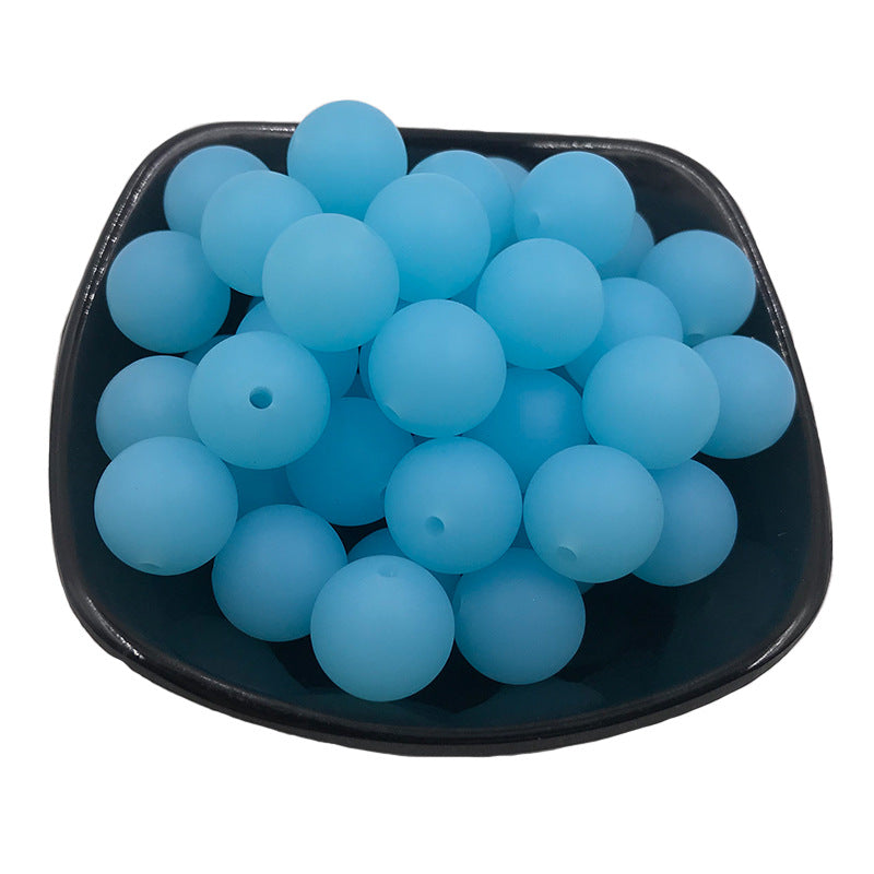 12mm Silicone beads 50pcs