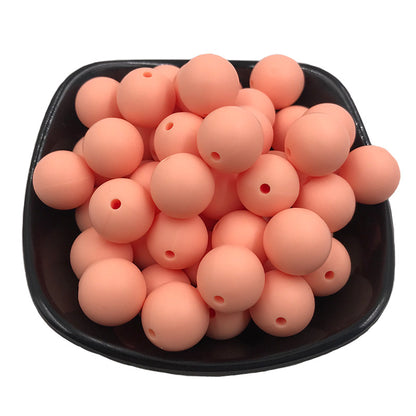 15mm Silicone beads 100pcs