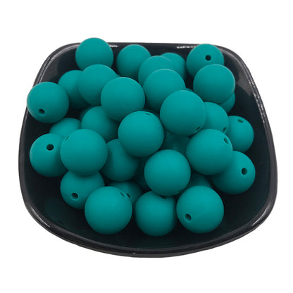 15mm Silicone beads 100pcs