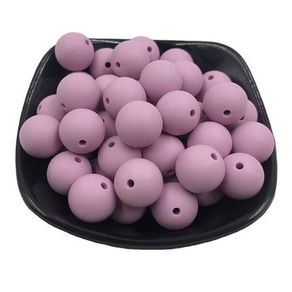 12mm Silicone beads 50pcs