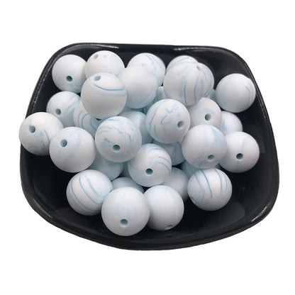 12mm Silicone beads 100pcs