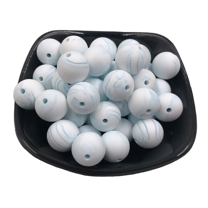 12mm Silicone beads 50pcs