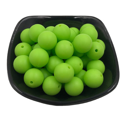 15mm Silicone beads 100pcs