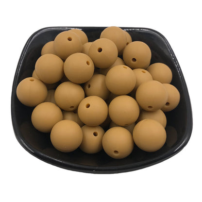 15mm Silicone beads 100pcs