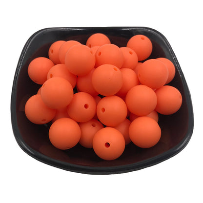 15mm Silicone beads 100pcs