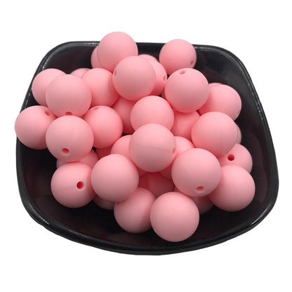 15mm Silicone beads 100pcs