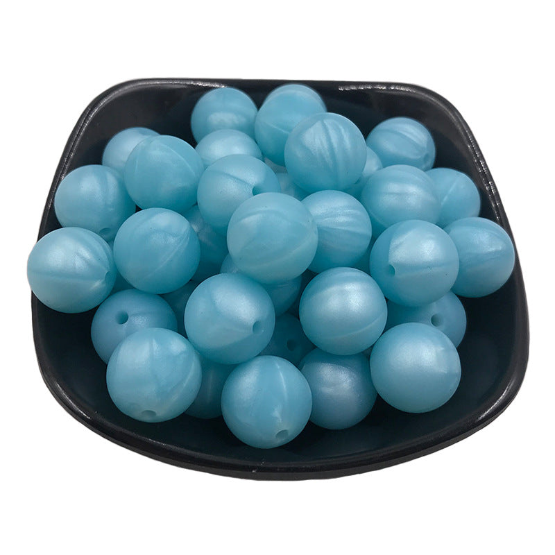 15mm Silicone beads 100pcs