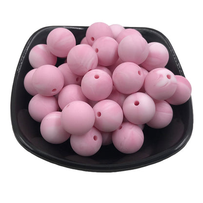 15mm Silicone beads 100pcs