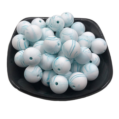 12mm Silicone beads 100pcs