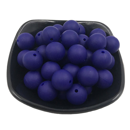 15mm Silicone beads 100pcs