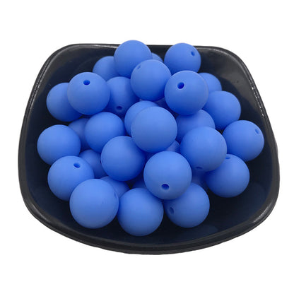 15mm Silicone beads 100pcs