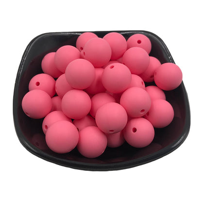 15mm Silicone beads 100pcs