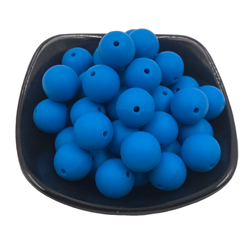 15mm Silicone beads 100pcs