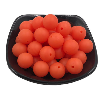 15mm Silicone beads 100pcs