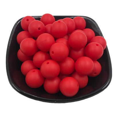 15mm Silicone beads 100pcs