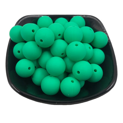 15mm Silicone beads 100pcs