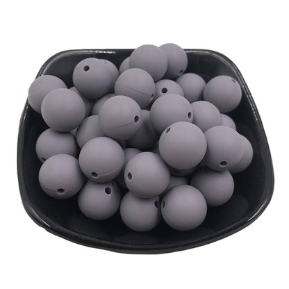 12mm Silicone beads 100pcs