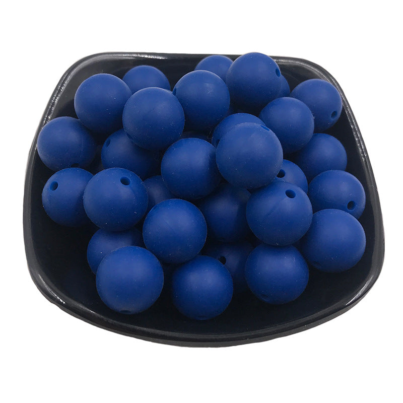 15mm Silicone beads 100pcs