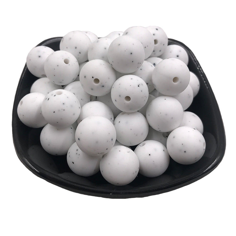 12mm Silicone beads 50pcs