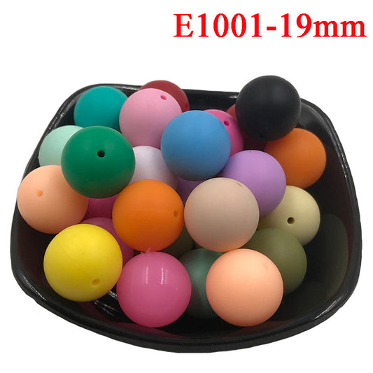 19mm Silicone beads 100pcs