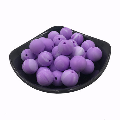 15mm Silicone beads 100pcs