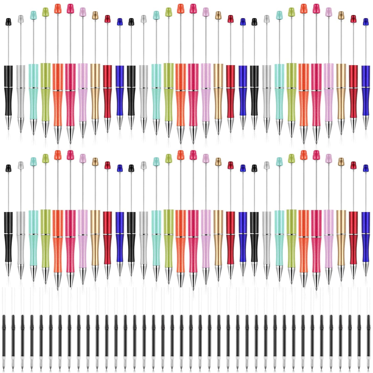 DIY UV Plating Beaded Pen (0.4$-1$/count)