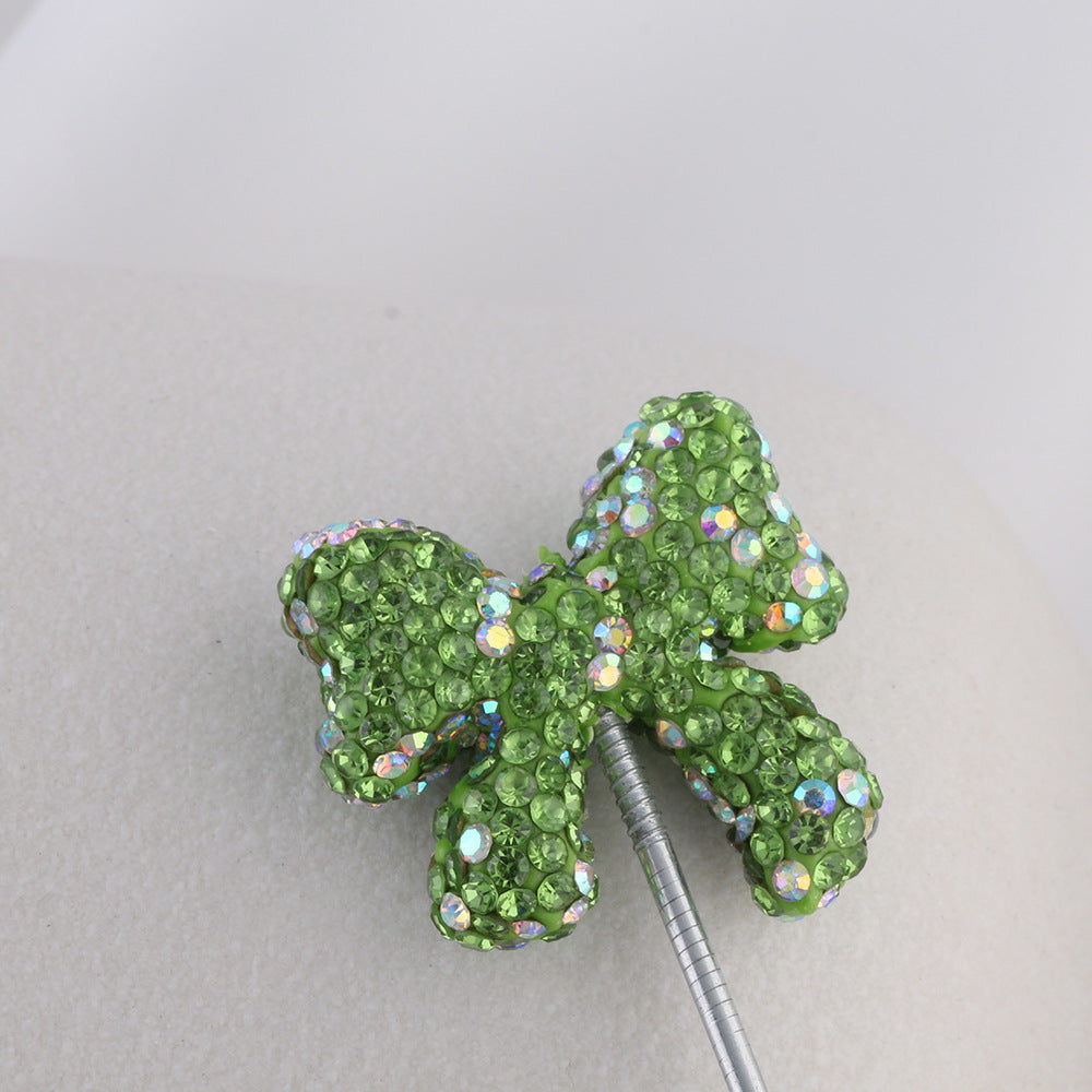 Full of diamond bows RHINESTONE BEADS