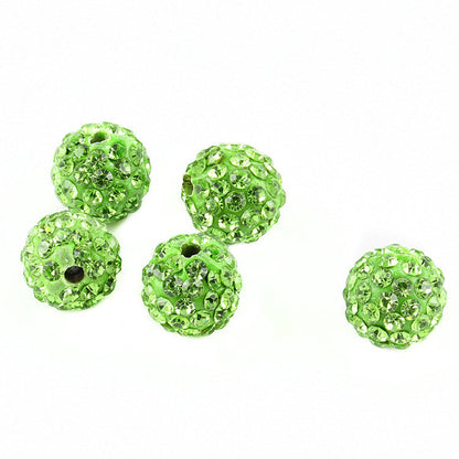 10mm RHINESTONE BEADS