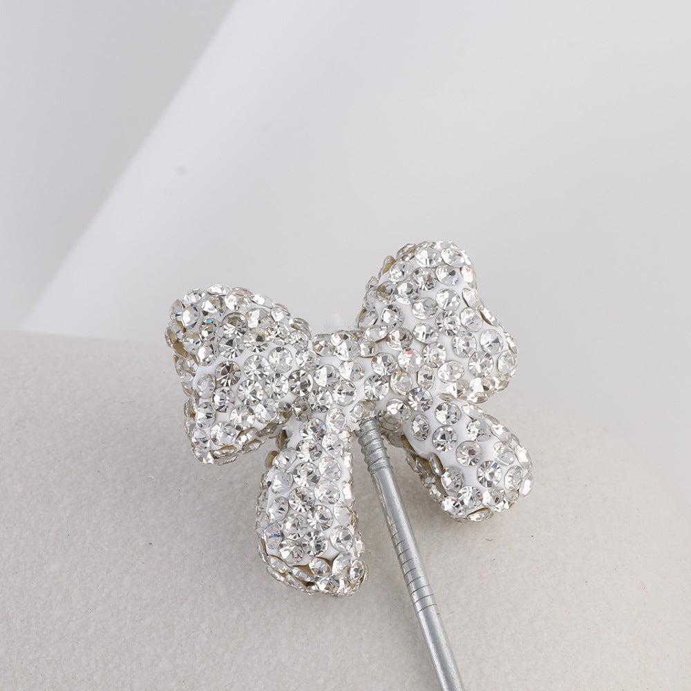 Full of diamond bows RHINESTONE BEADS