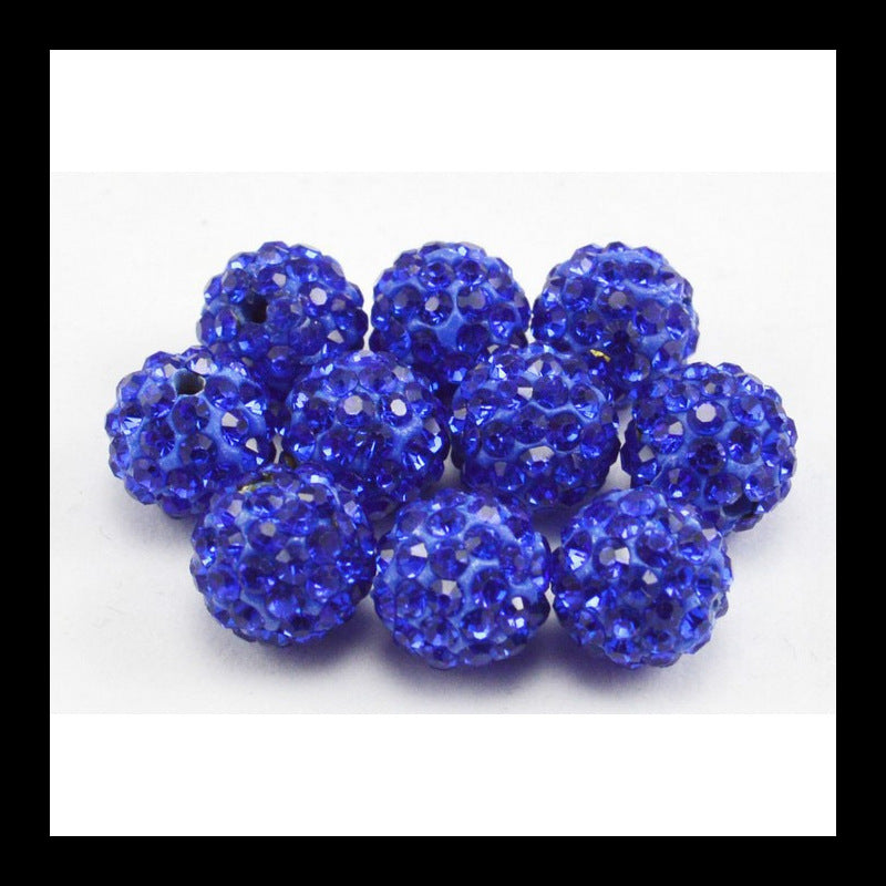 10mm RHINESTONE BEADS