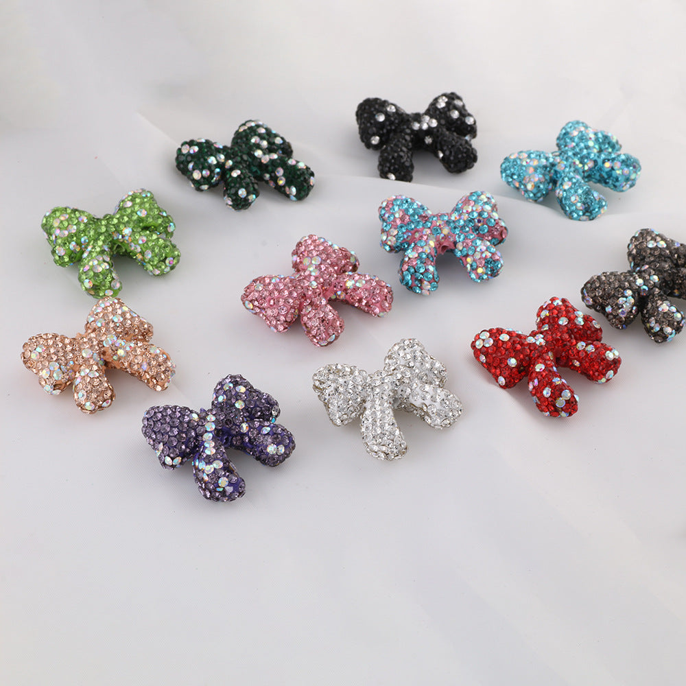 Full of diamond bows RHINESTONE BEADS