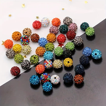 10mm RHINESTONE BEADS