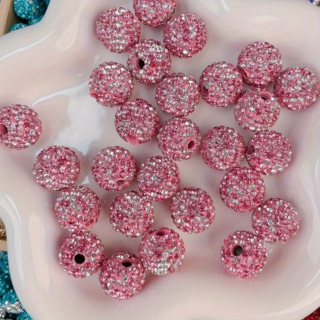 14mm RHINESTONE BEADS